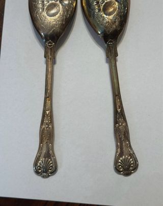 Posate da portata placcate argento anni '20