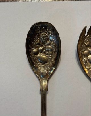 Posate da portata placcate argento anni '20