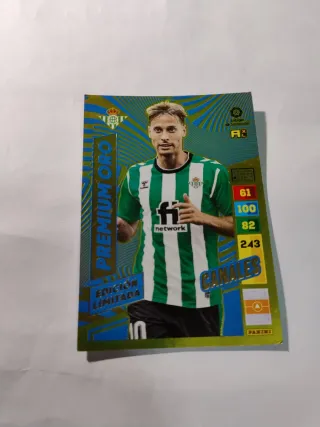 Cromos Fútbol Premium Oro Edición Limitada