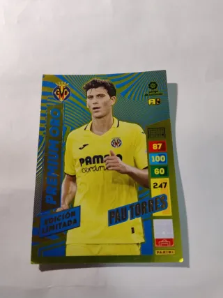 Cromos Fútbol Premium Oro Edición Limitada