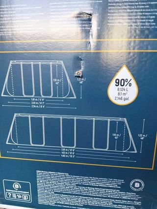 Piscina Desmontable Bestway 56457 412 X 201 X 122 Cm