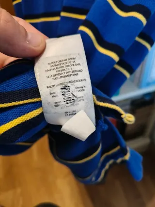 Polo Ralph Lauren rayas manga corta