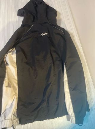 Cortavientos Corteiz Talla S Negro/Blanco