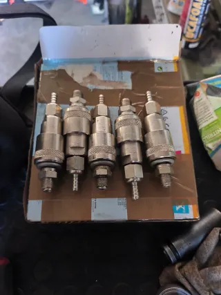 5 Enchufes Rápidos Compresor Profesional