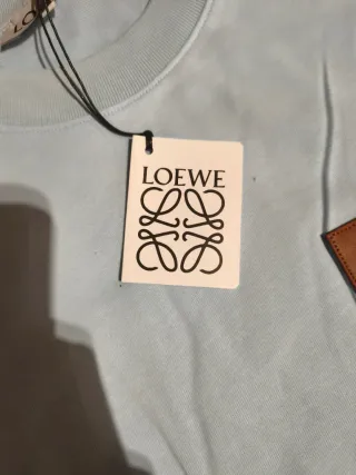 Camiseta Loewe Blanca con Bolsillo