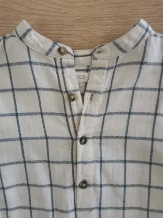 Camisa Gocco Cuadros Talla 9-10