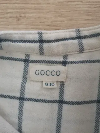 Camisa Gocco Cuadros Talla 9-10