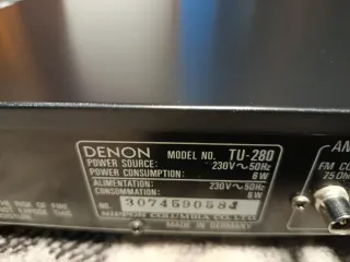 Sintonizador de radio DENON TU-280
