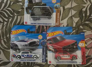 Hot Wheels 5 coches y 4 individuales