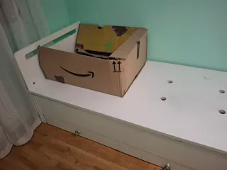 Cama infantil blanca