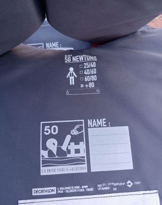 Kayak gonfiabile blu con accessori