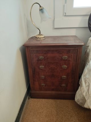 Dormitorio Raíz Nogal