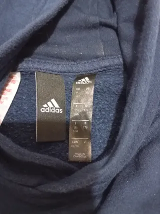 Sudadera Adidas Azul Marino Talla M