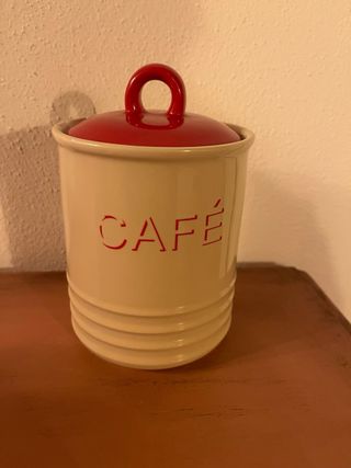 3 tarros cafe, te y azucar