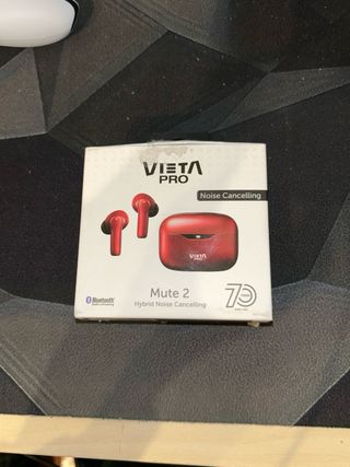 Vieta Pro Mute 2 Auriculares Inalámbricos Rojos