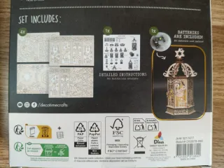 2 Puzles 3D Deco Time: Jardín Romántico y Linterna