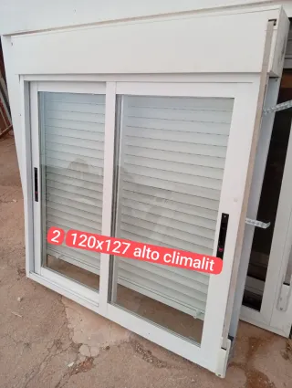 3 Ventanas Aluminio Climalit 110x133