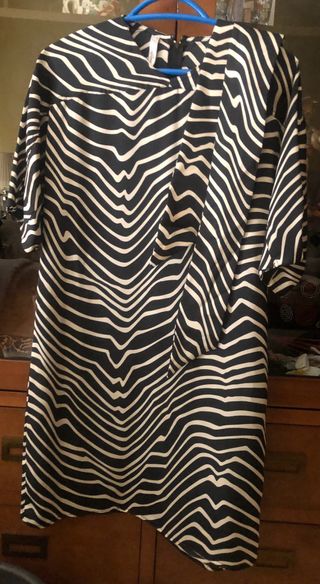 Vestido Mango Talla S Animal Print