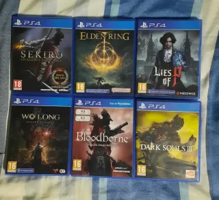 Lote 6 Juegos PS4