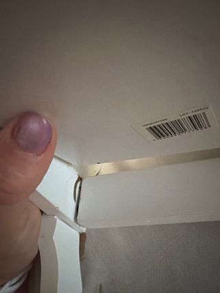 Joyero espejo pequeño blanco