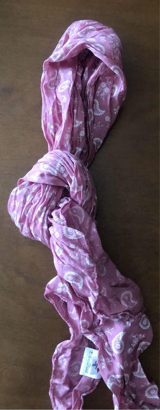 Set di 6 sciarpe stampate