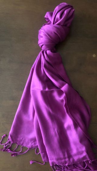 Set di 6 sciarpe stampate