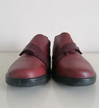 Zapatos Pitillos Piel Talla 39 Rojo