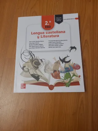 libro lengua castellana y literatura 2 eso