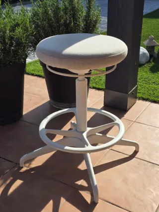 Taburete Alto Ikea Blanco