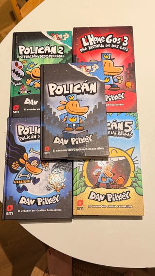 Libros policán 1,2,3,4 i 5
