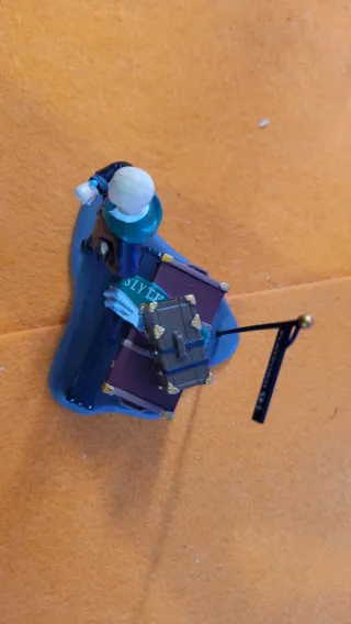 Draco waits at platform 9 3/4 Enesco