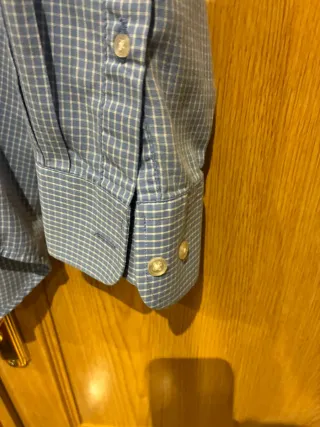 Camisa cuadros verde y blanco Dustin Talla 6