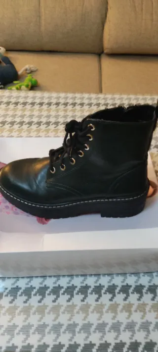 Botas mujer negras con cremallera