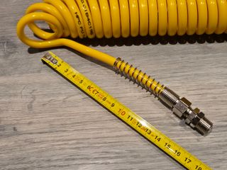 Tubo Aria Compressa Giallo + Raccordi professional