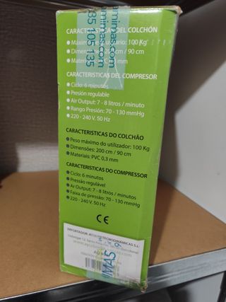 Colchón Antiescaras Presión Alterna