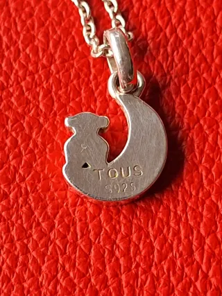 Cadena mas colgante Tous Nocturne plata 925