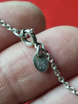 Cadena mas colgante Tous Nocturne plata 925