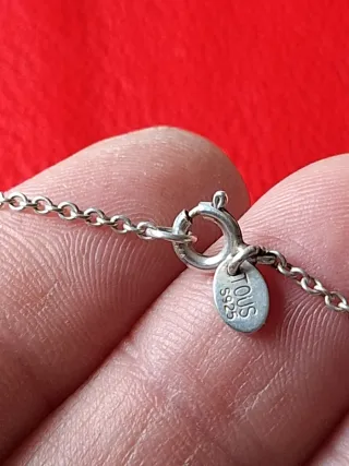 Cadena mas colgante Tous Nocturne plata 925