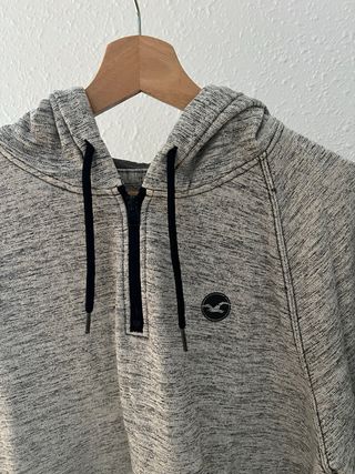 Sudadera Hollister gris talla L