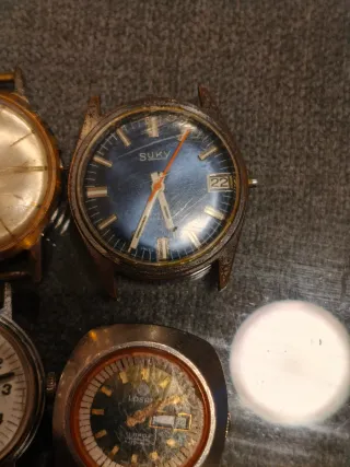 Lote 3 Relojes Duward, Kelton, Sukey