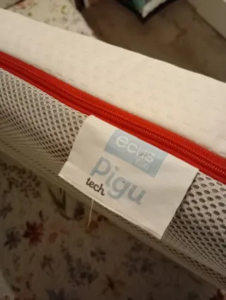 Colchón Maxicuna Ecuskids Pigu Tech 70x140