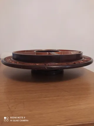 Bandeja giratoria vintage para aperitivos