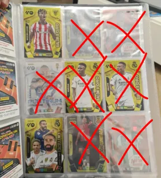 Lote 2 cromos Adrenalyn XL Balón de Oro