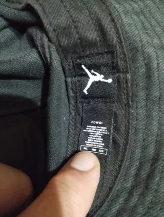 Cappello bucket Jordan nero