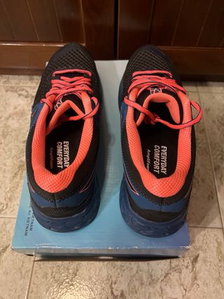 Zapatillas Asics Negro/Azul/Rosa