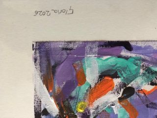 Díptico Abstracto Original Arte 30x40