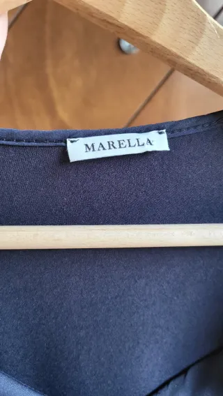 Canotta elegante Marella blu