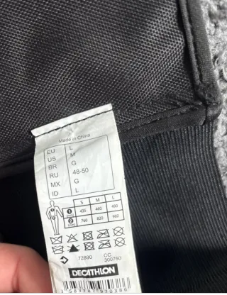 Espaldera Equitación Fouganza Negra