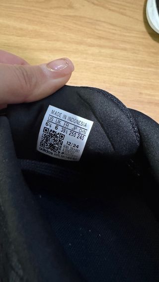 Zapatillas Adidas Running Negras y Rosas