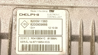 CENTRALITA MOTOR UCE RENAULT CLIO III K9KM7 82009